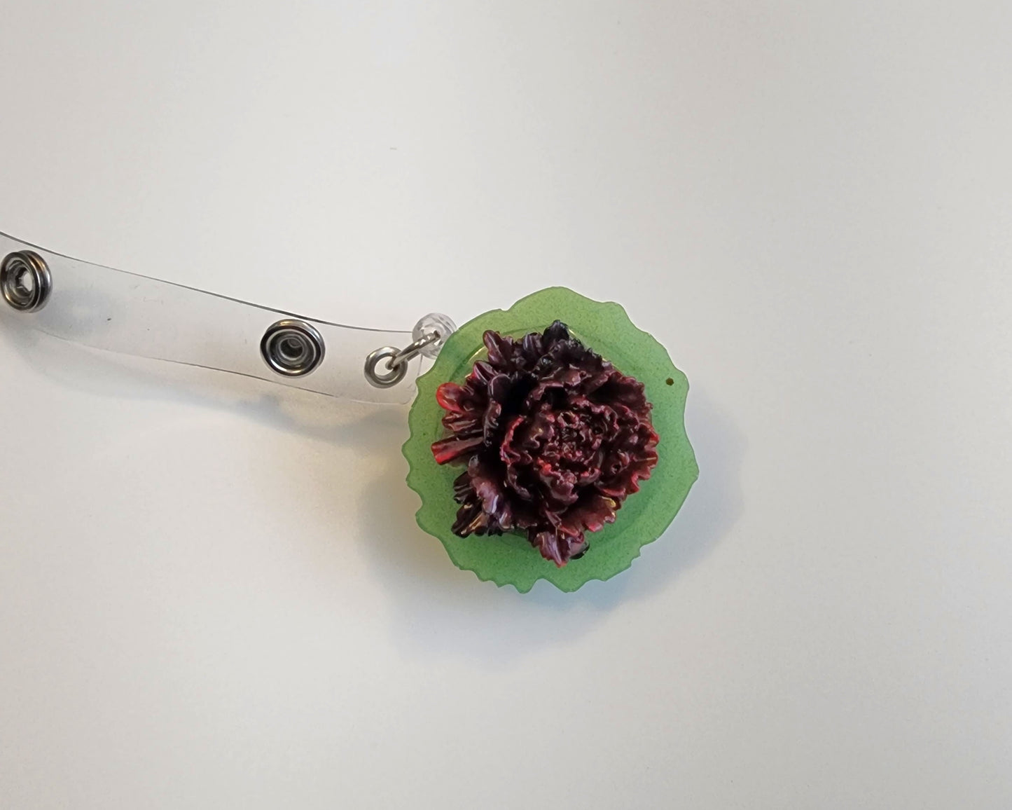 3D Flower Badge Reel