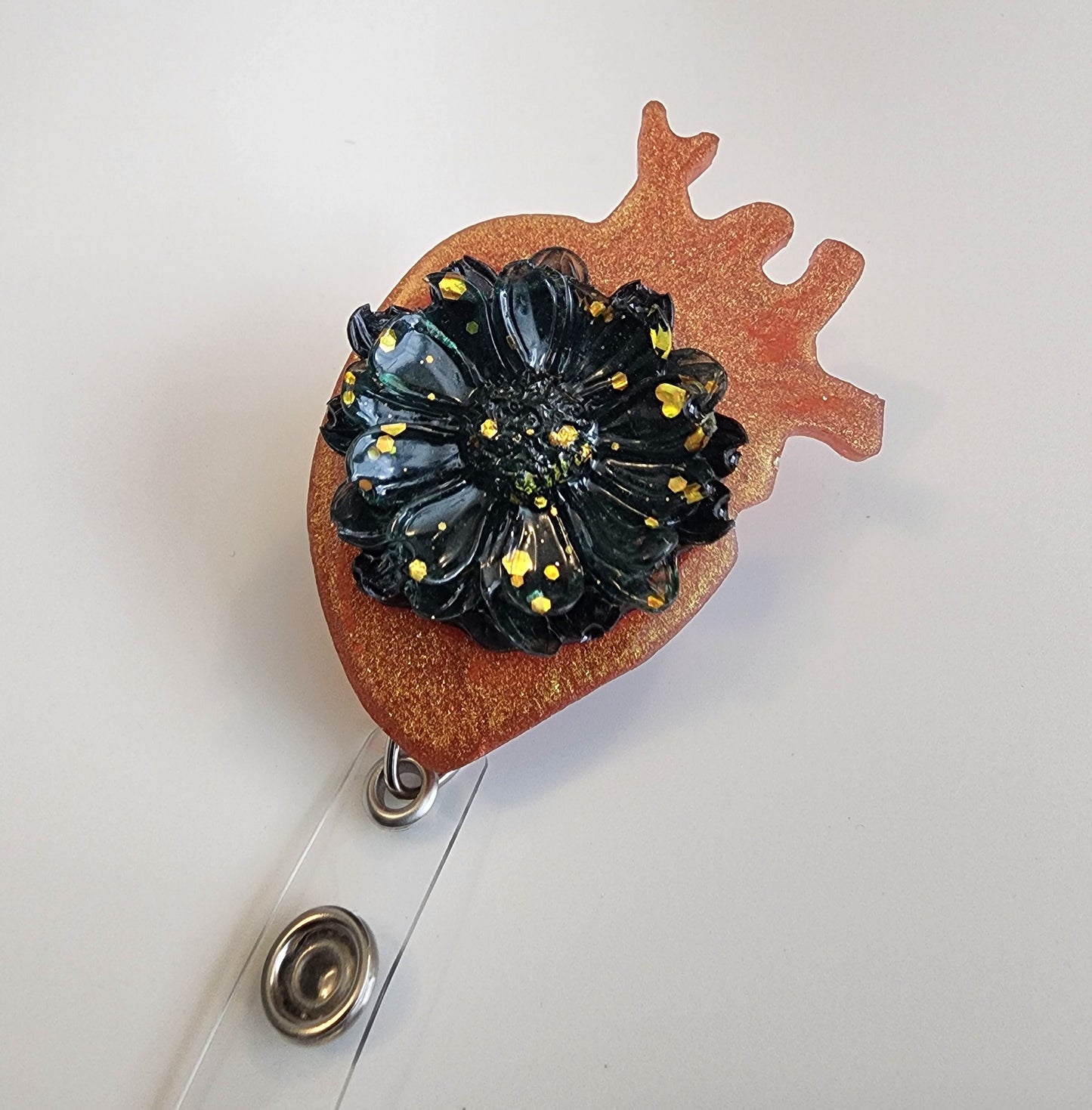 3D Flower Badge Reel