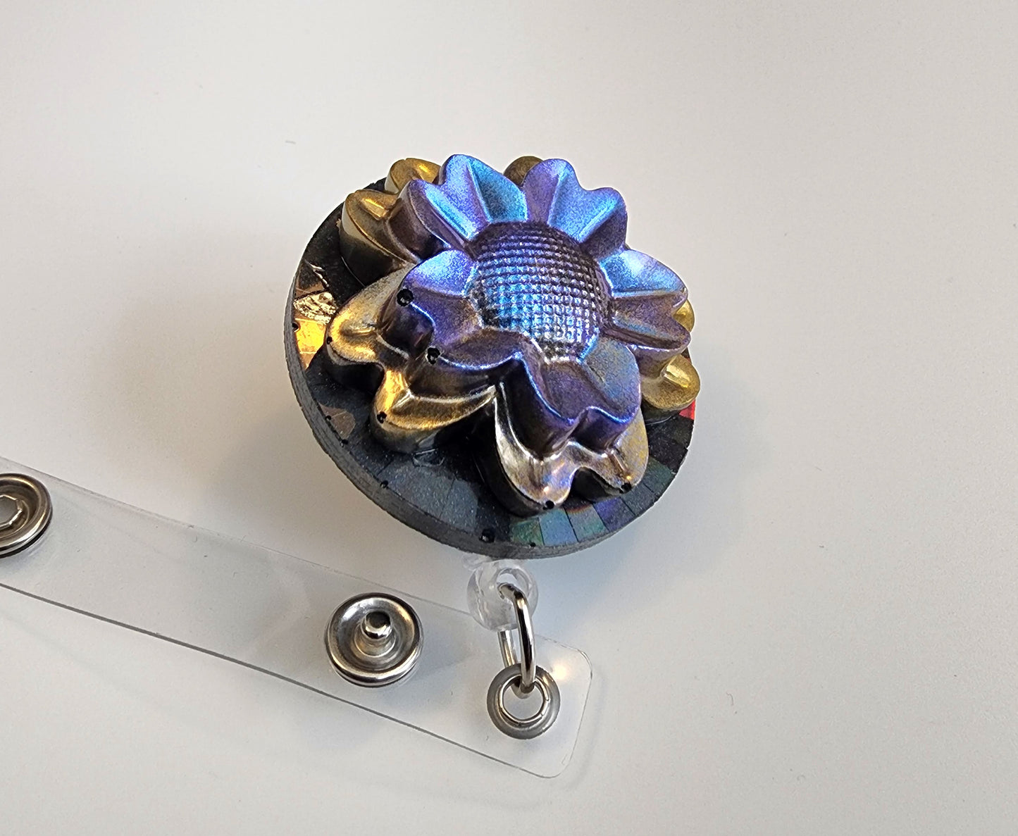 3D Flower Badge Reel