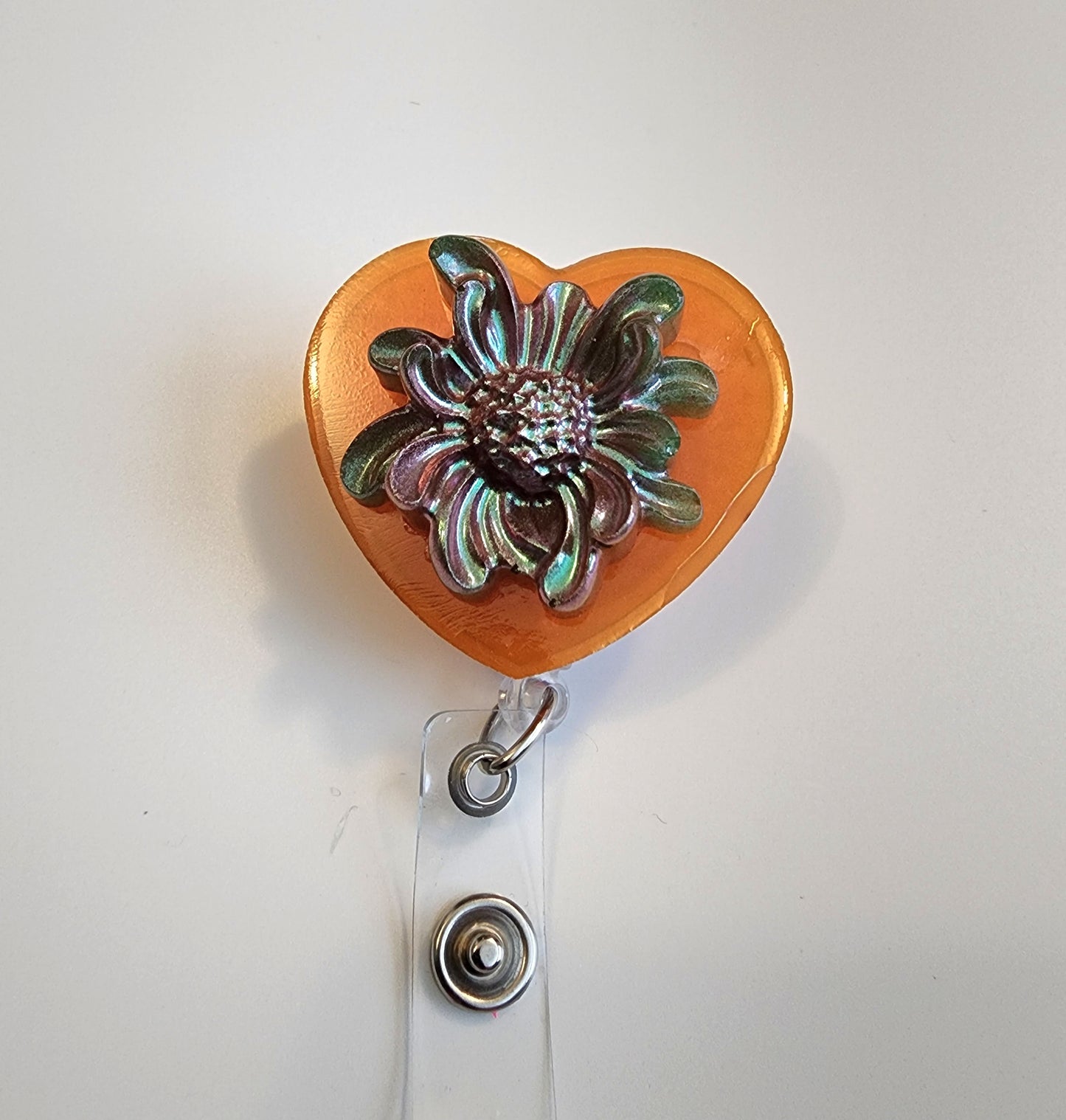 3D Flower Badge Reel