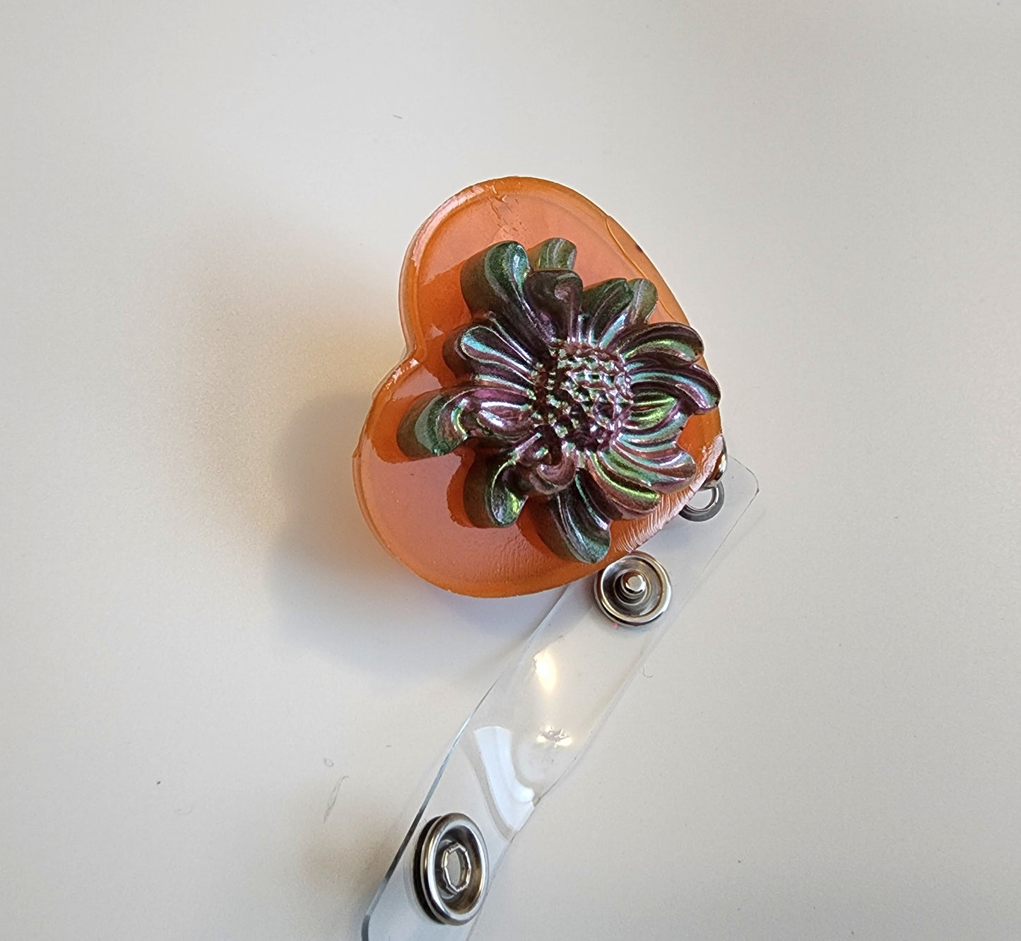 3D Flower Badge Reel